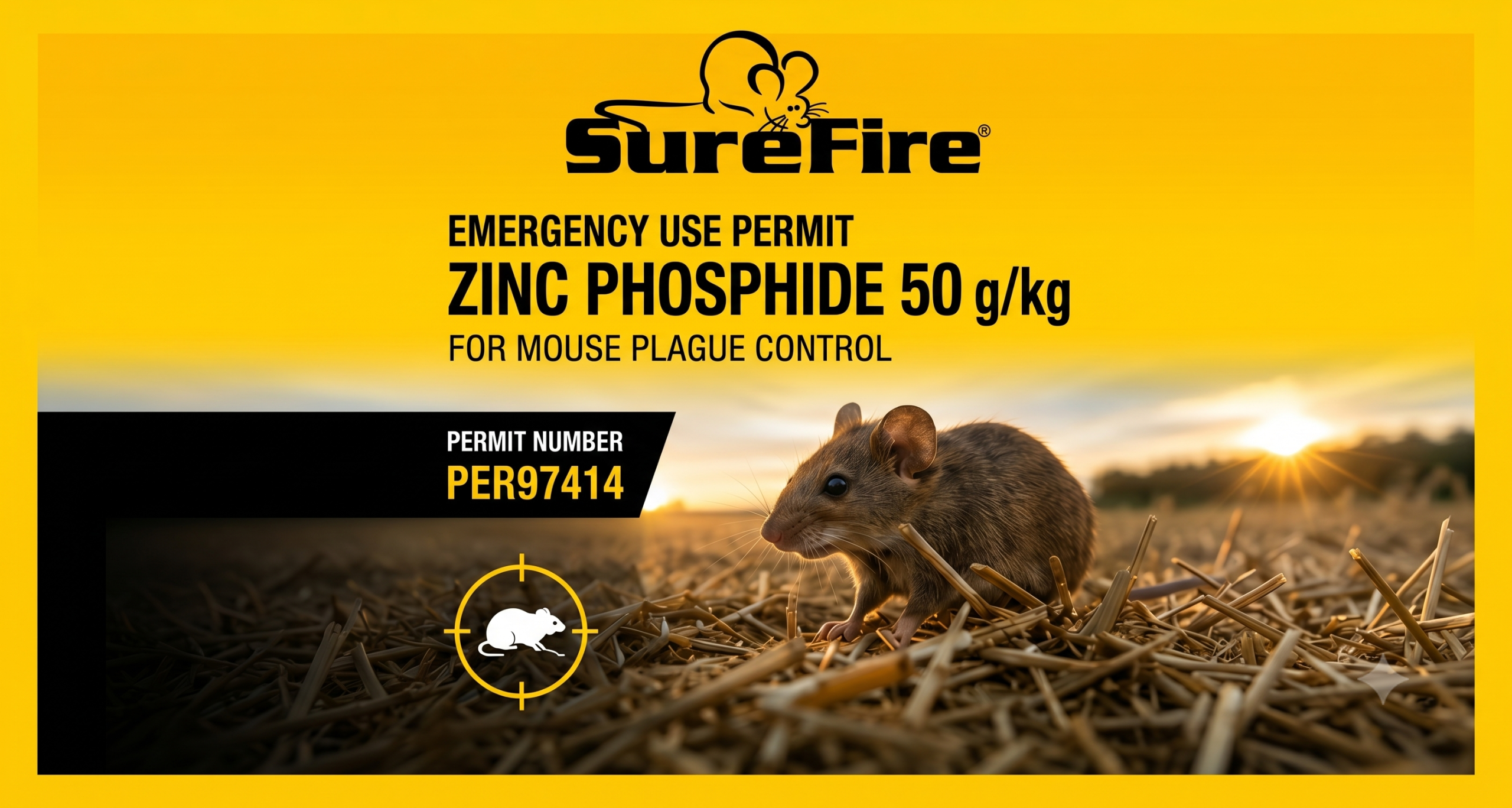 APVMA Issues Emergency Permit for ZnP50 Mouse Bait in Cropping Areas